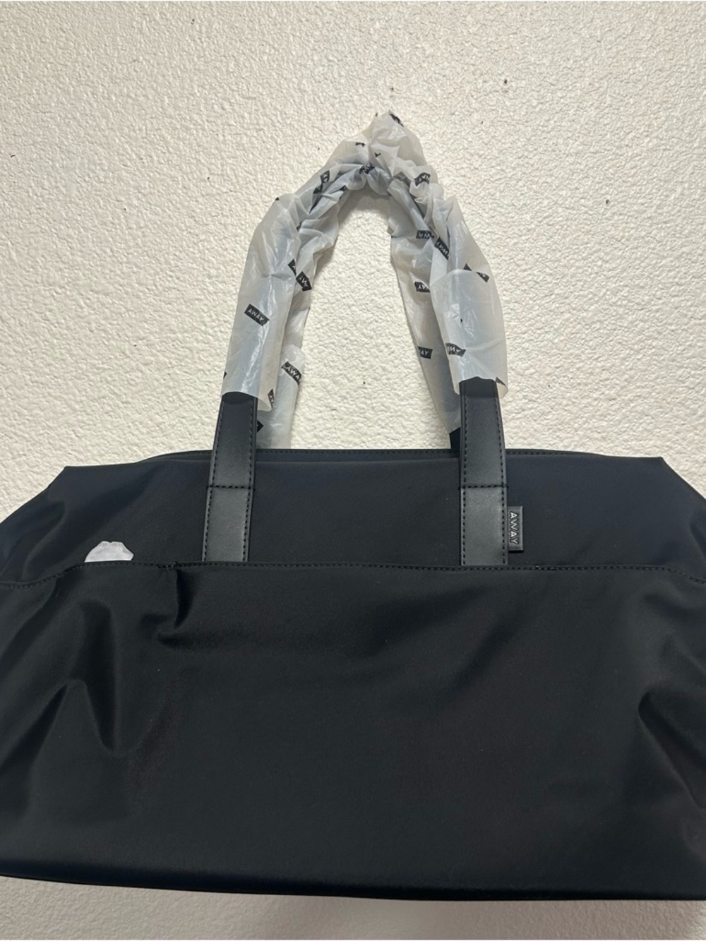 Away Black Men’s Duffel Tote Bag